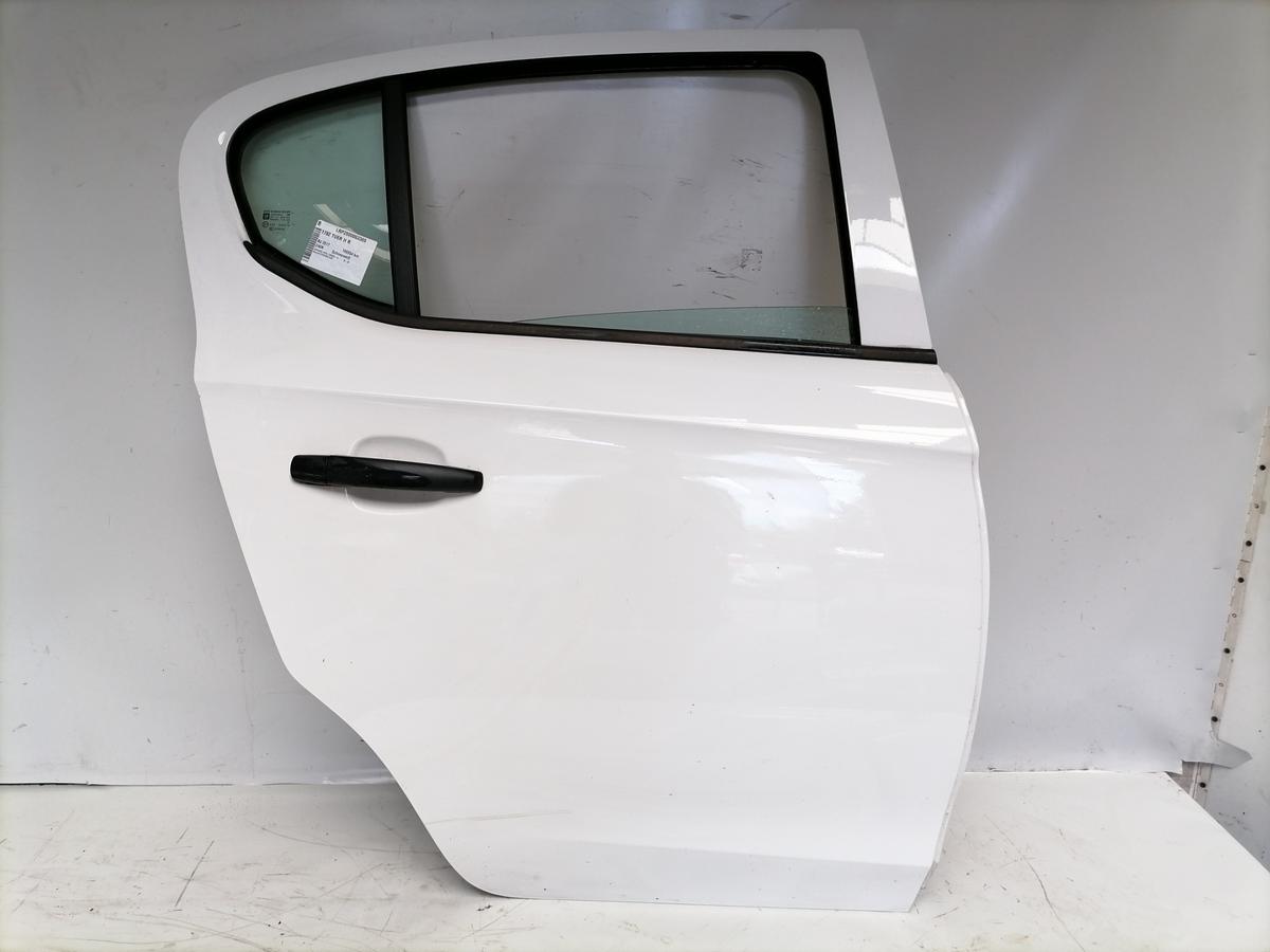 Opel Corsa E original T&uuml;r hinten rechts Z40R Schneewei&szlig; Bj.2017